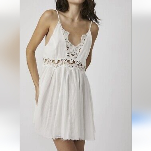 Free People Dresses & Skirts - Free people one llektra slip dress size small